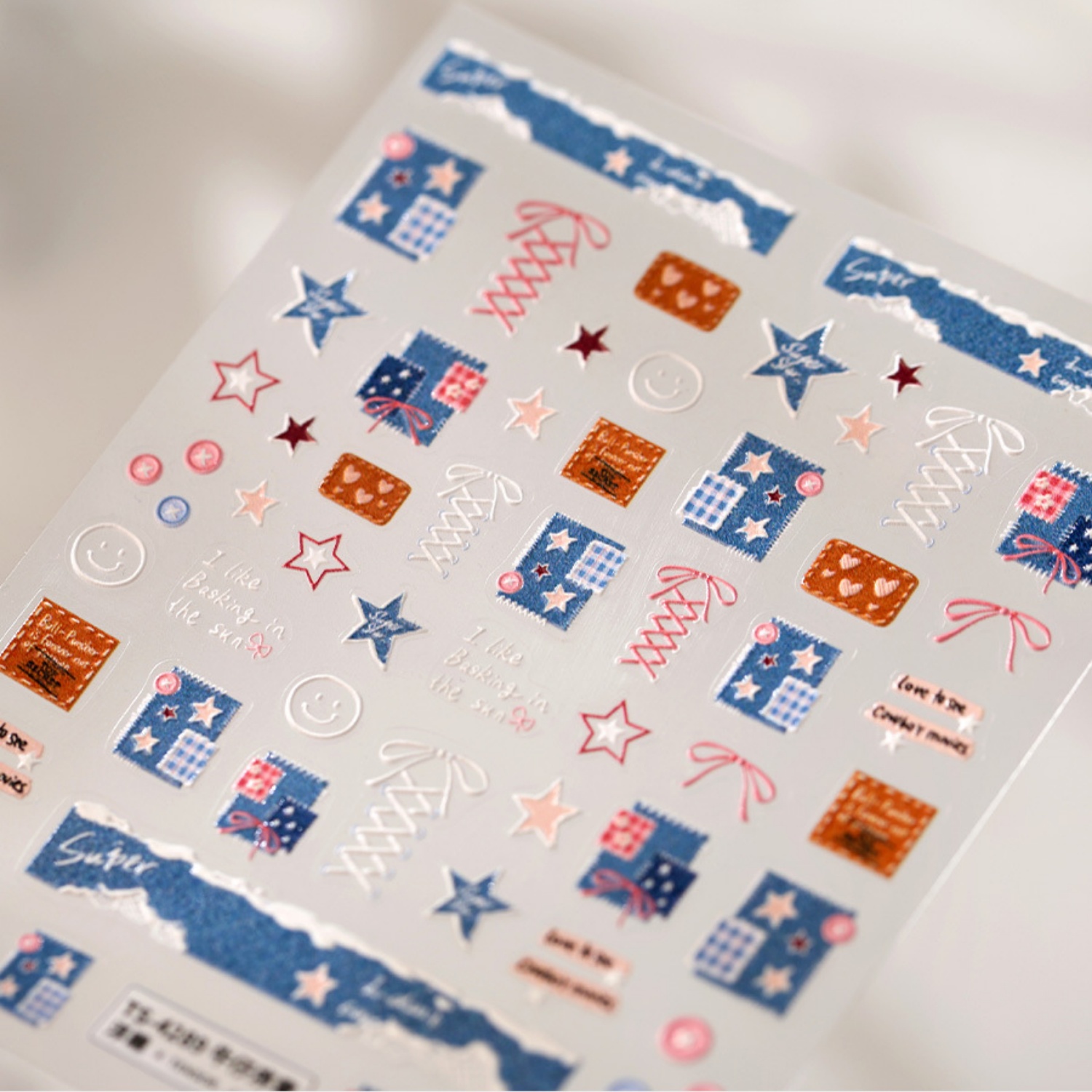 Adesivi per Unghie in Tessuto  - Nail Art Denim recensione e prezzo